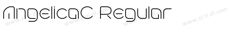 AngelicaC Regular字体转换